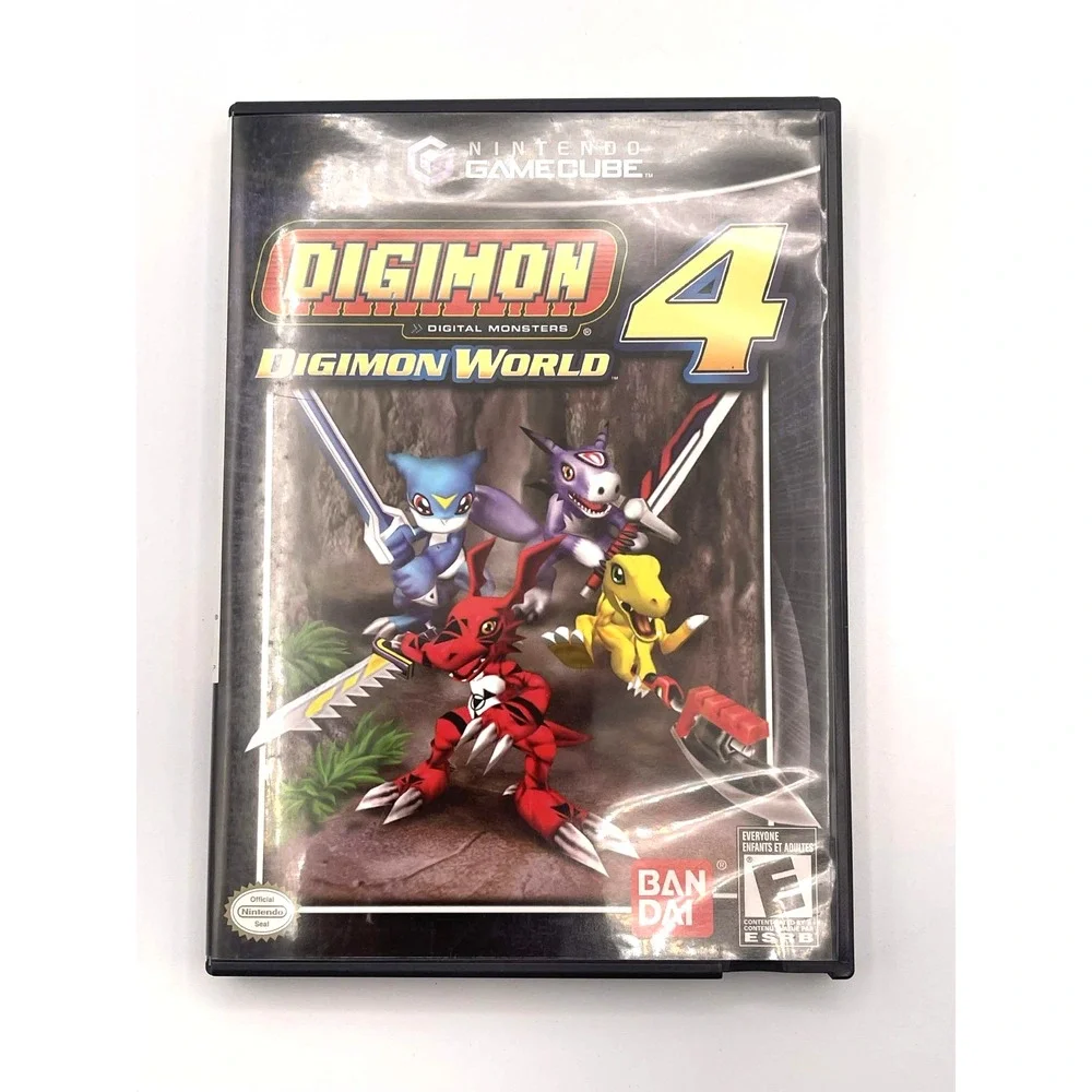 Digimon World 4 (Nintendo GameCube, 2005) NO MANUAL